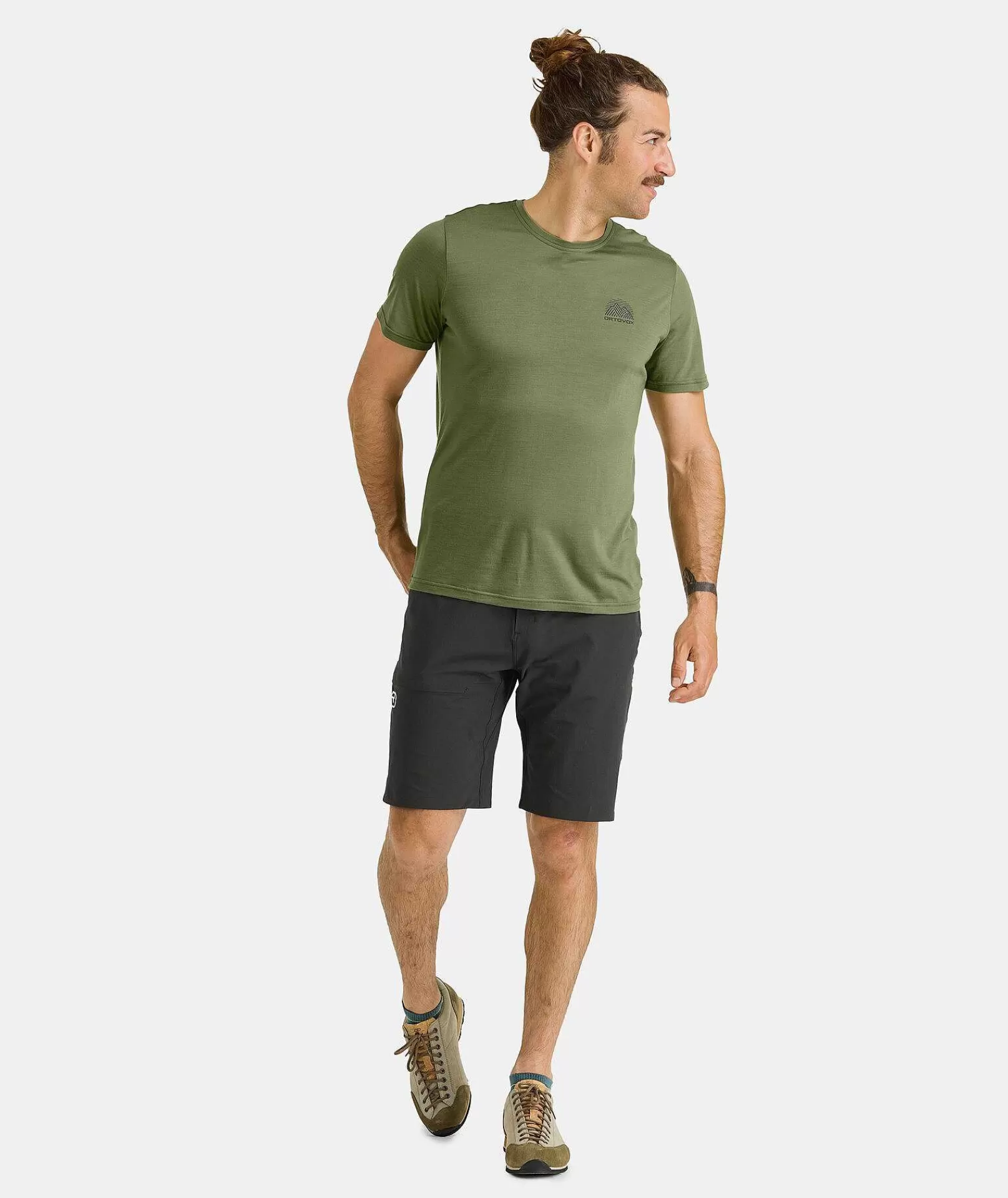 ORTOVOX 120 Cool Tec Mtn Stripe Ts Clearance