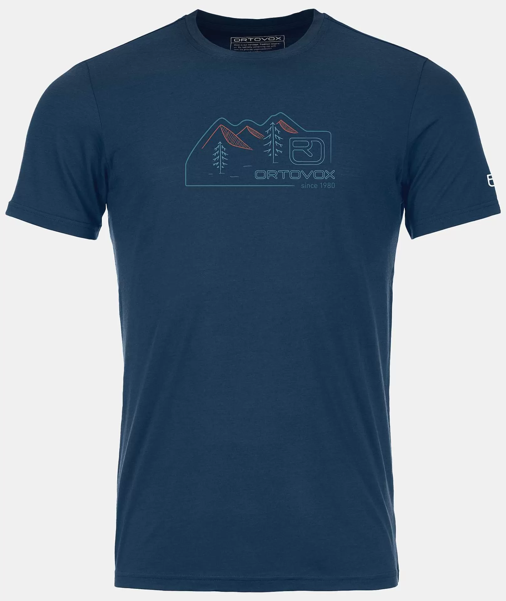ORTOVOX 150 Cool Vintage Badge Ts Flash Sale