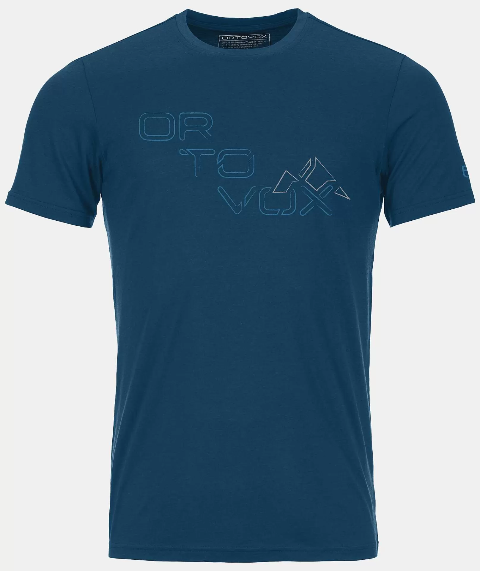 ORTOVOX 185 Merino Tangram Logo Ts Flash Sale