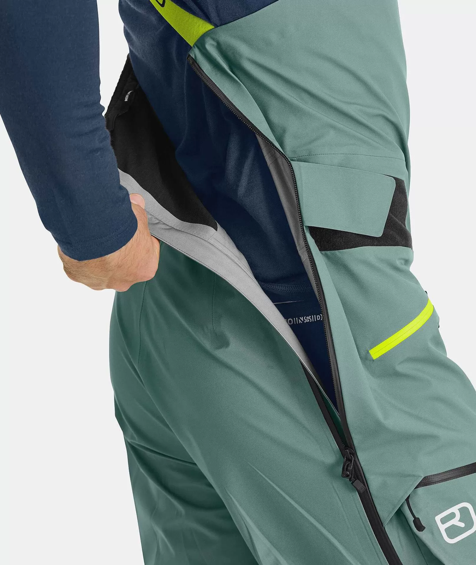 ORTOVOX 3L Deep Shell Bib Pants Hot